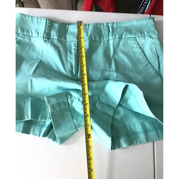 7TH AVENUE- WOMENS TEAL POCKETS SHORTS SIZE 10 - Picture 5 of 7